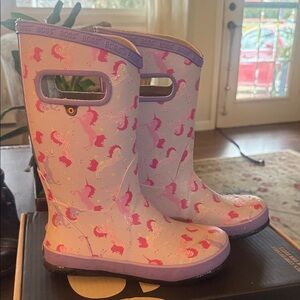 Bogs Kids Unicorn Boots - Pink and Lavender